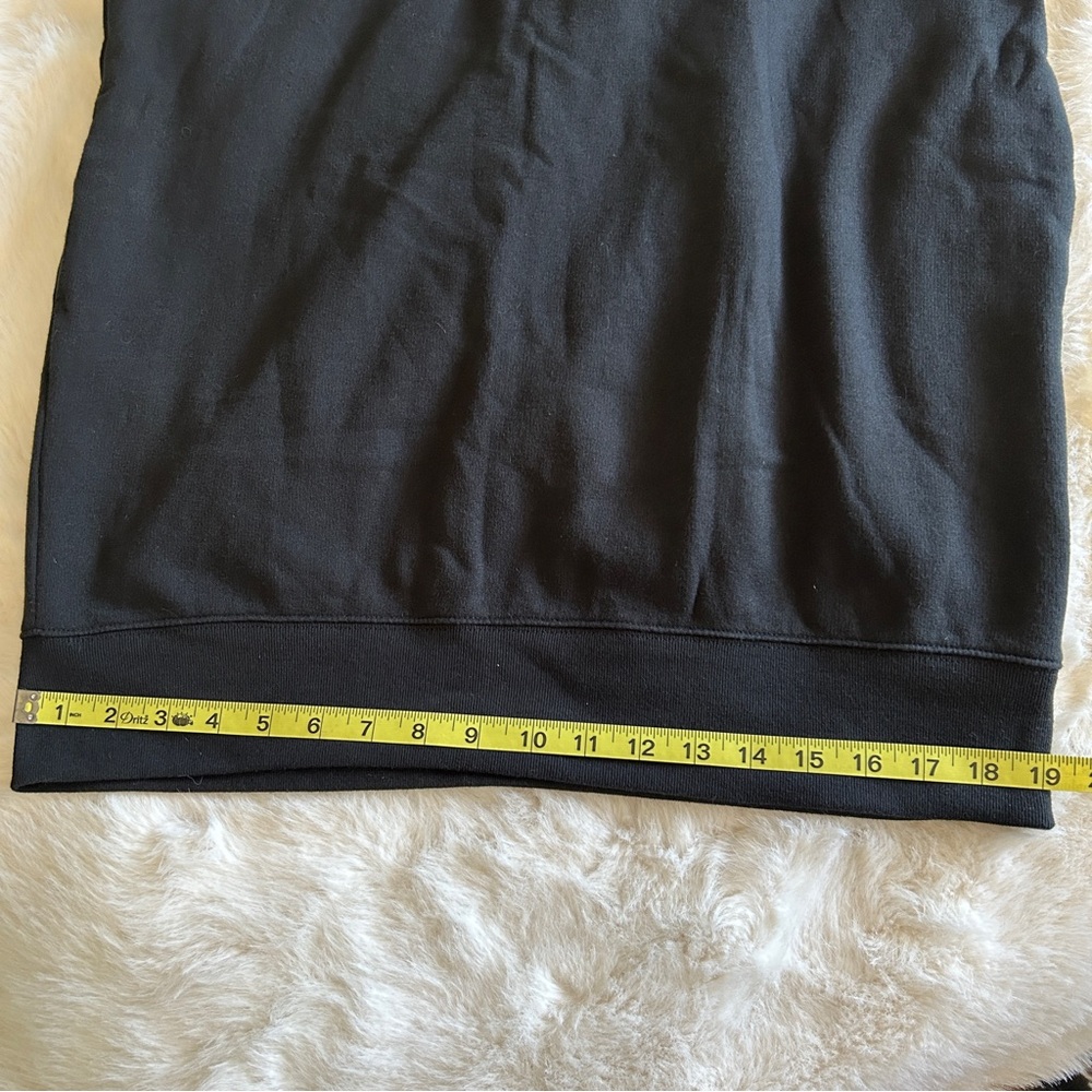 Pink by Victoria Secret Black Sweatshirt Dress, Size S - Picture 7 of 10